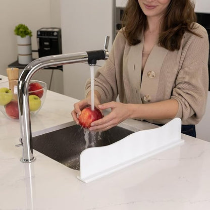 Silicone Sink Splash Guard Mat with Strong Suction Cup