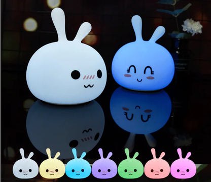Creative USB Silicone Star Rabbit Night Light (Mini)