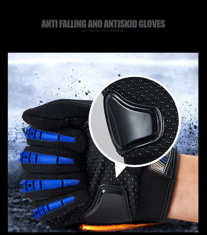 Racing Motorcycle Motorbike Motocross Riding Dirt Bike Full Finger Sports Gloves